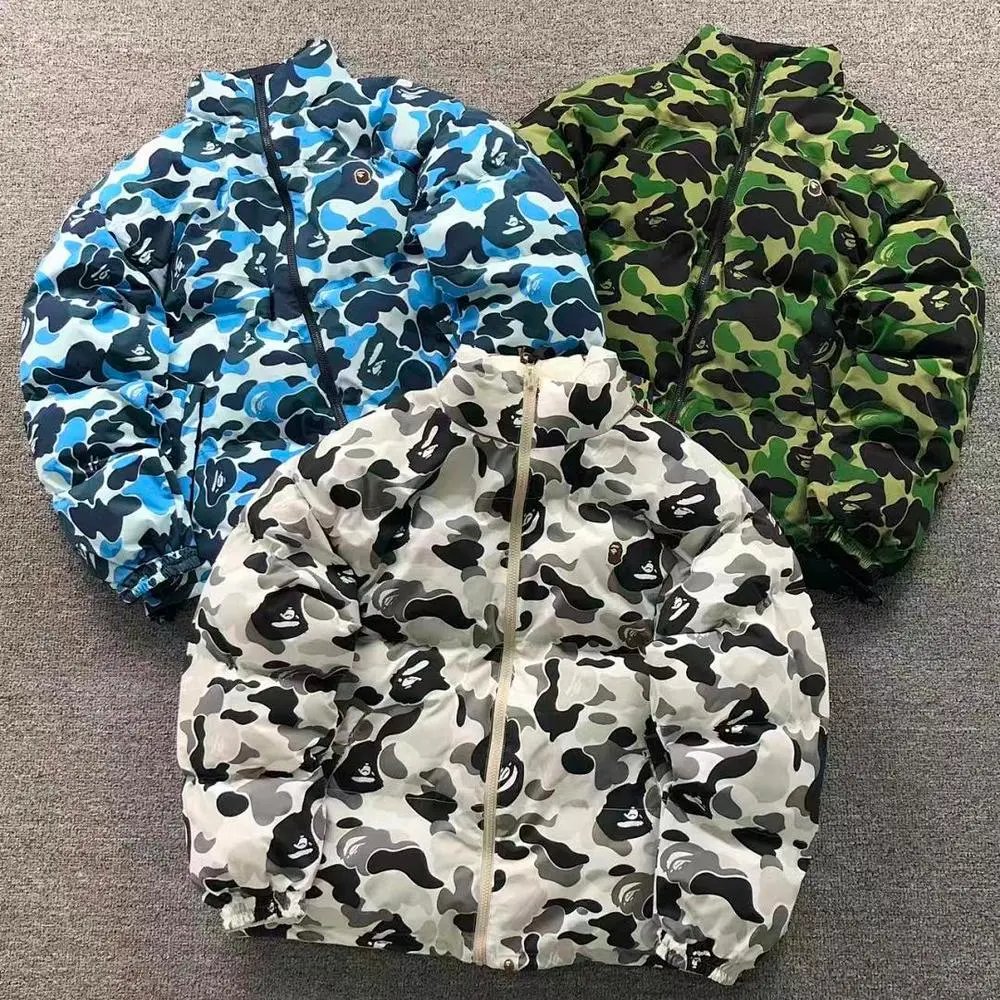 BAPE stand collar cotton jacket — W2CFinds curated find