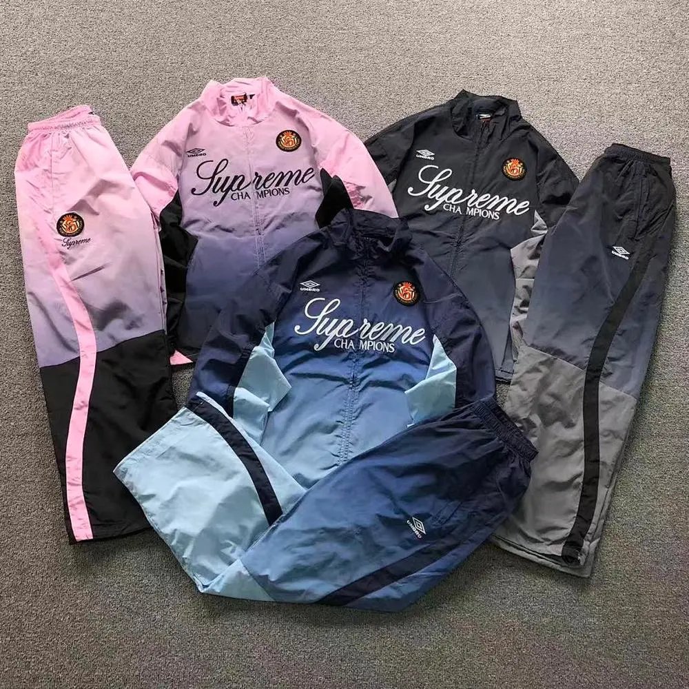 Supreme Umbro gradient windbreaker tracksuit set — W2CFinds curated find