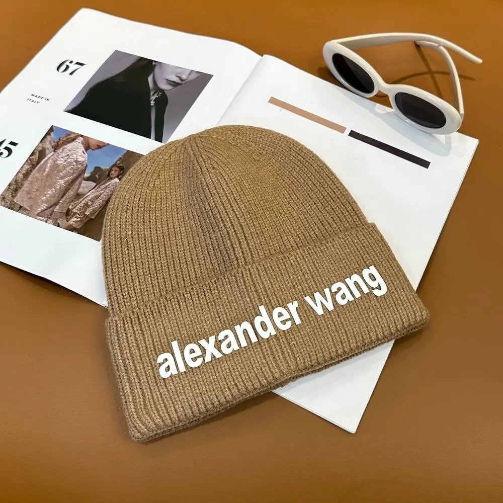 Alexander Wang Hats Rib-knit logo beanie image 5