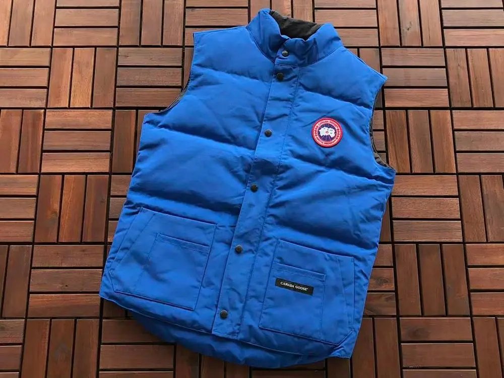 Canada Goose Vests Quilted stand-collar puffer vest — Style 8