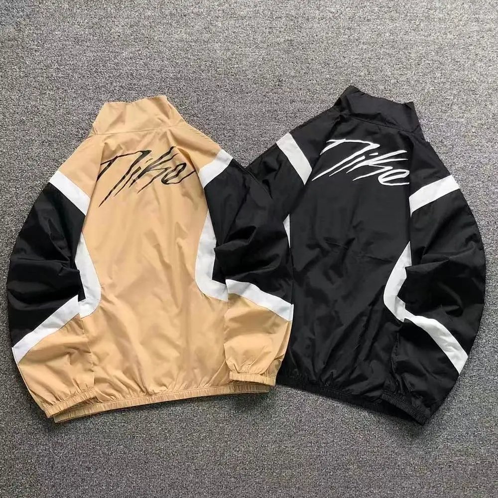 Nike print color block windbreaker jacket — W2CFinds curated find