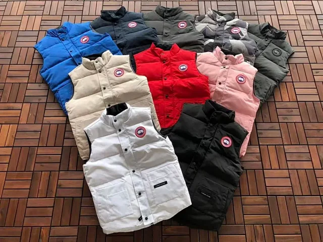 Canada Goose Vests Quilted stand-collar puffer vest product detail image 1