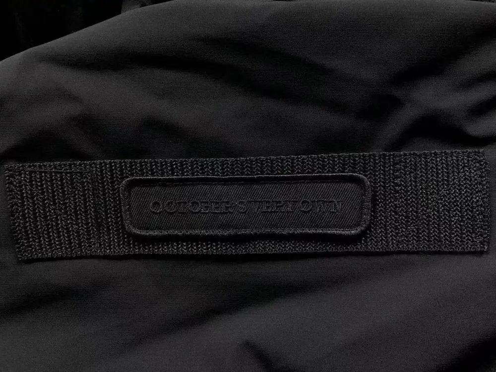 Canada Goose Down Jackets Hooded Four-Pocket Jacket with Reflective Trim image 9
