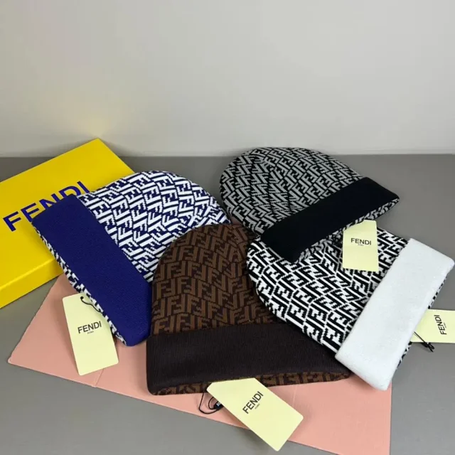 Fendi Hats Knitted Beanie product detail image 1