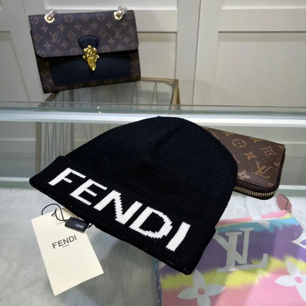 Fendi Hats Knitted Beanie — Style 6