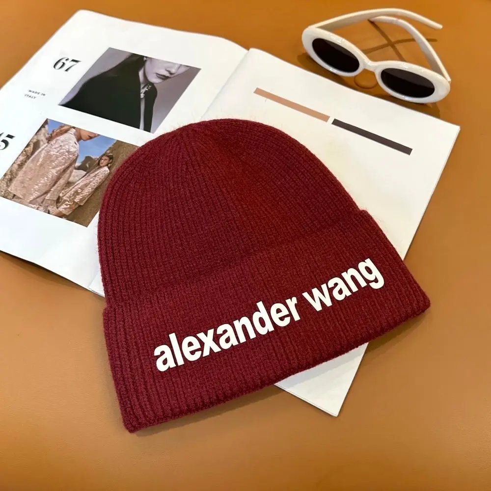 Alexander Wang Hats Rib-knit logo beanie image 7