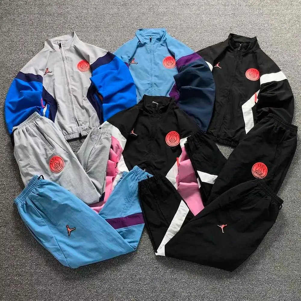 Jordan Paris Saint-Germain color block tracksuit set — W2CFinds curated find