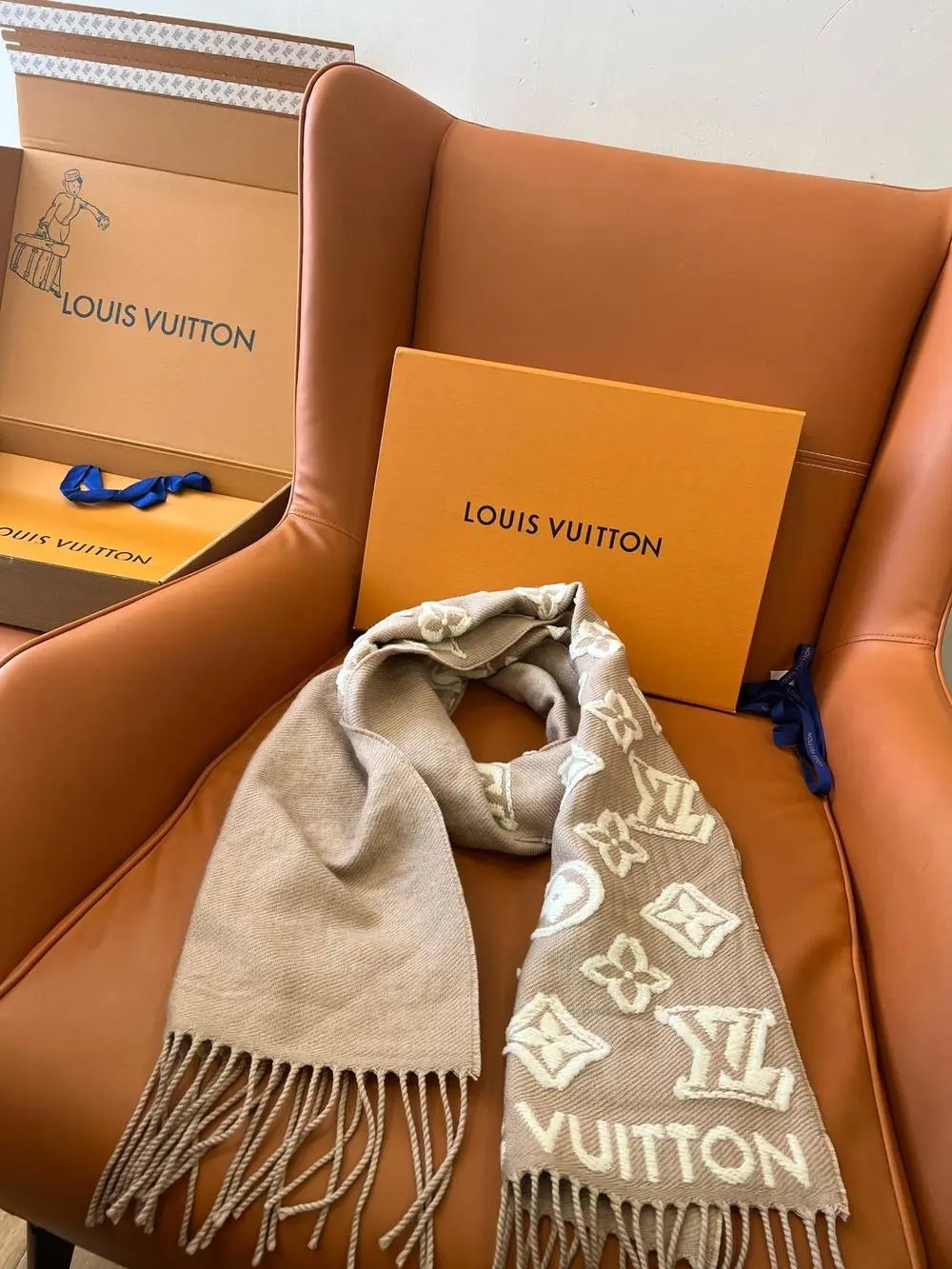 Louis Vuitton Scarves Monogram Scarf image 6