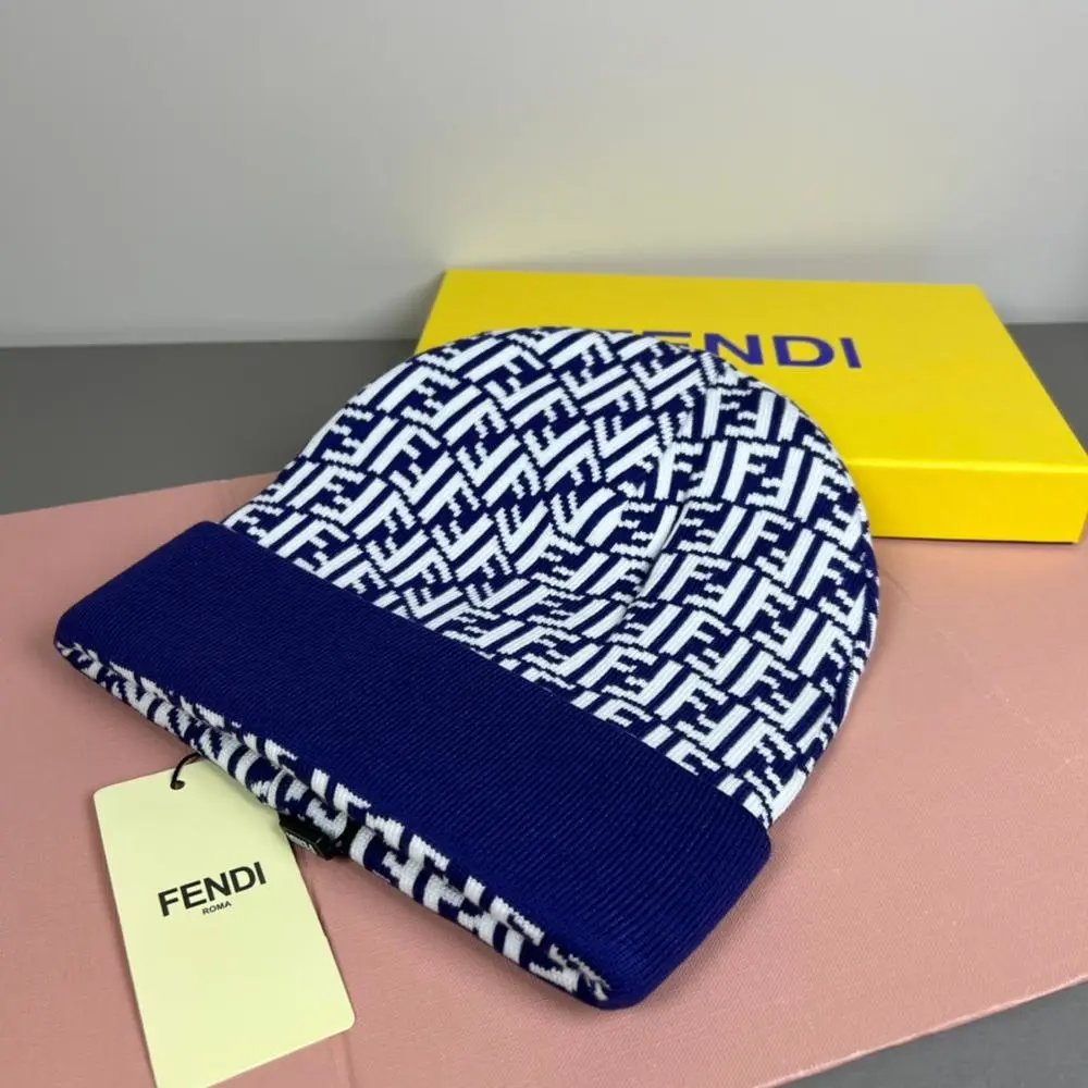 Fendi Hats Knitted Beanie — Style 3