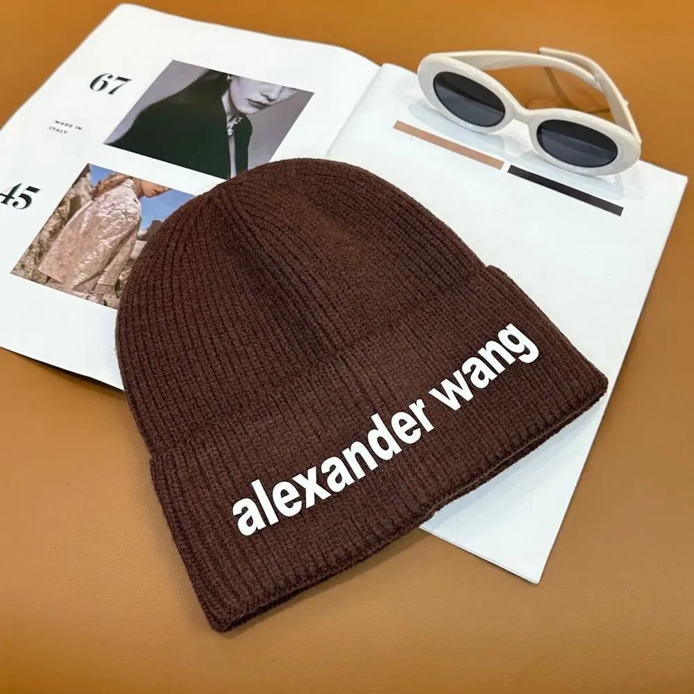 Alexander Wang Hats Rib-knit logo beanie image 6