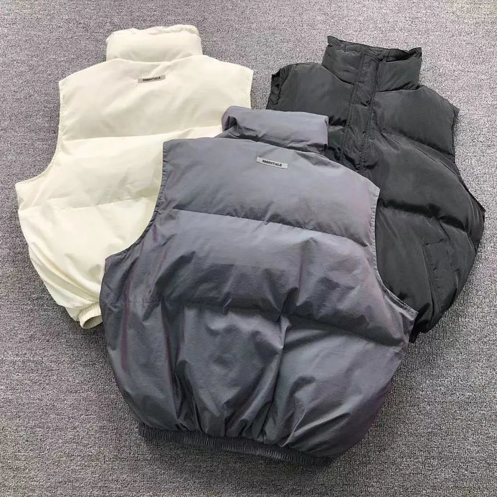 FOG stand collar cotton vest — W2CFinds curated find
