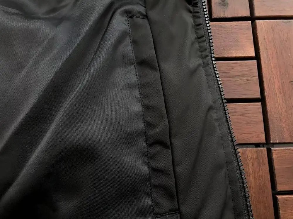 EVISU Jackets Hooded colour-block puffer jacket with embroidered back logo image 6
