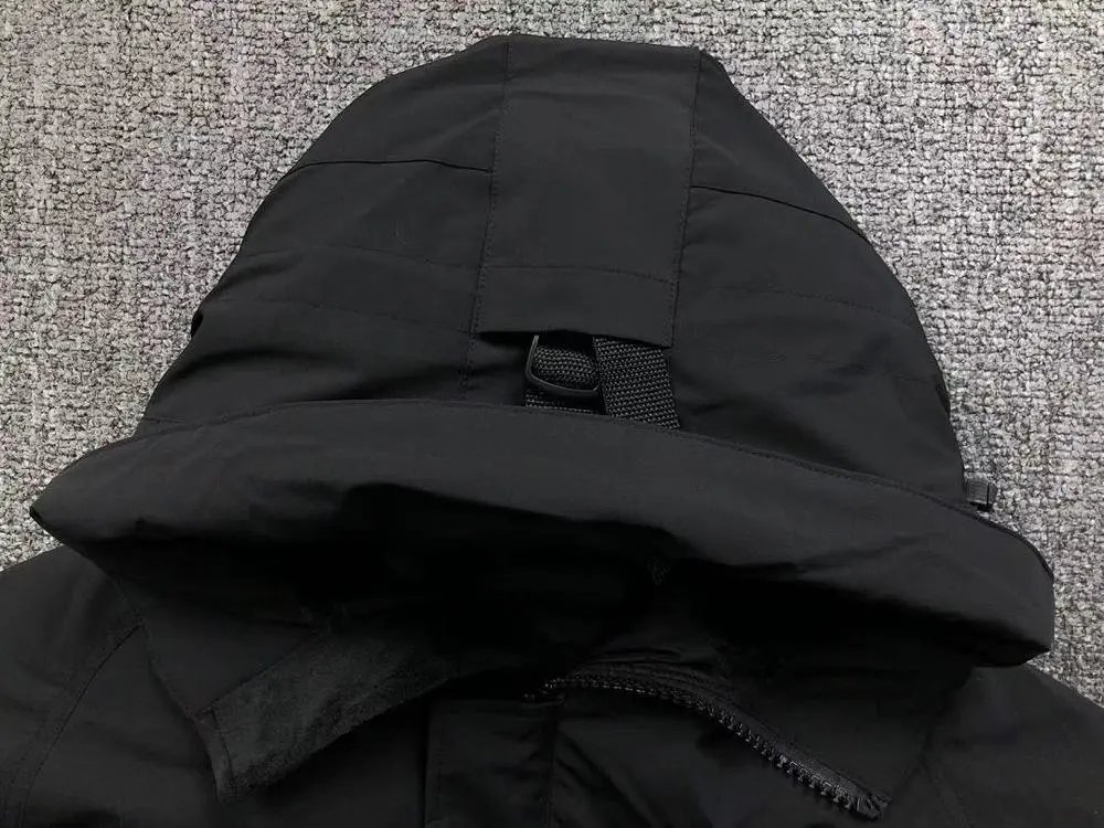 Canada Goose Down Jackets Hooded Four-Pocket Jacket with Reflective Trim image 5