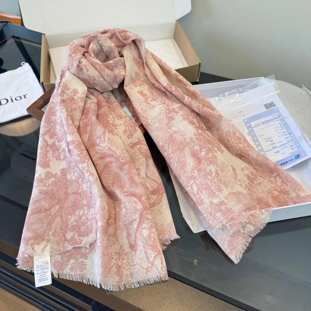 Dior Scarves Oblique Monogram and Toile de Jouy Print image 5