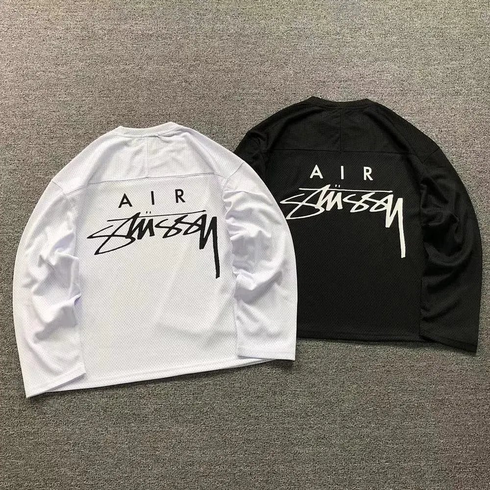 Stussy Air mesh long sleeve shirt — W2CFinds curated find