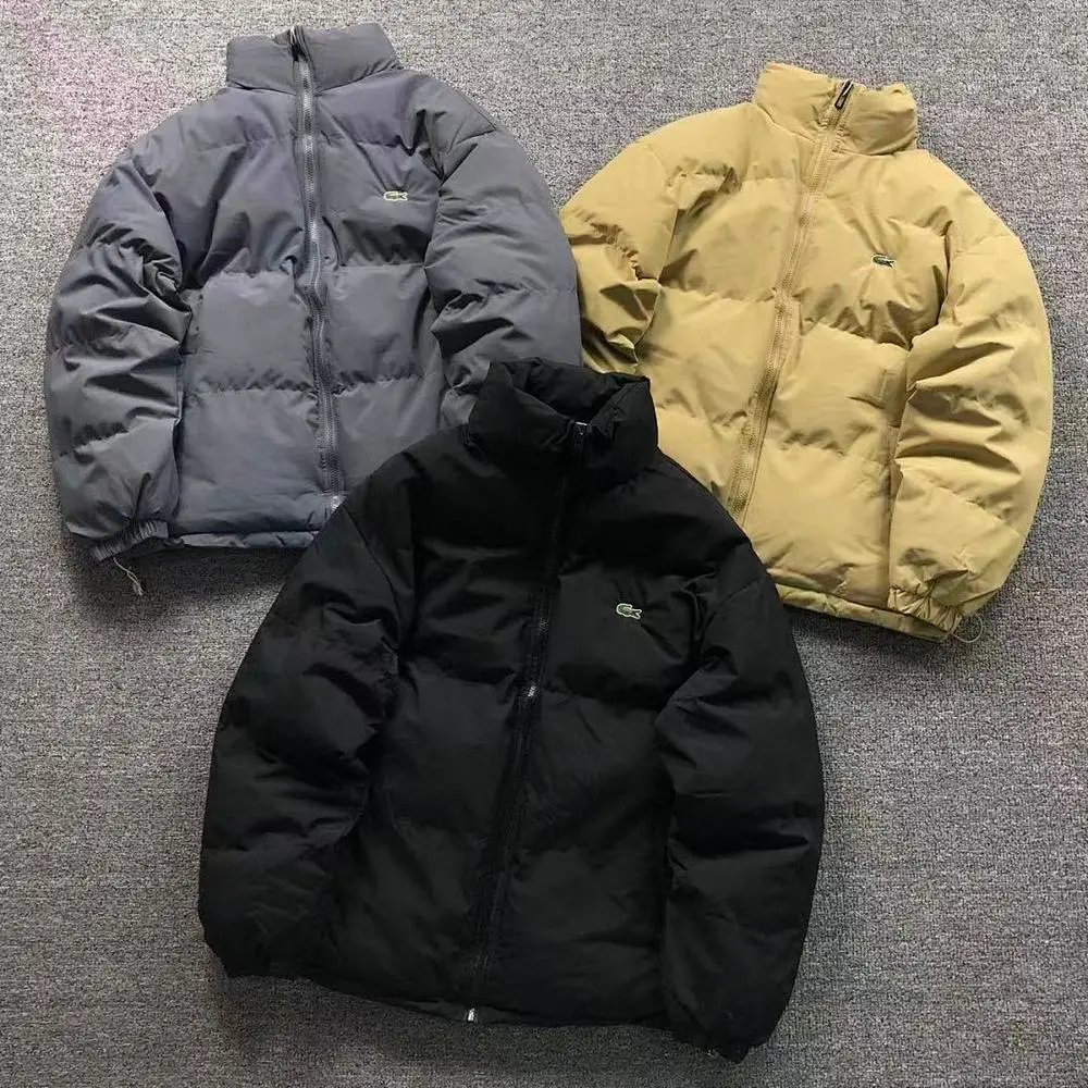 Lacoste stand collar cotton jacket — W2CFinds curated find