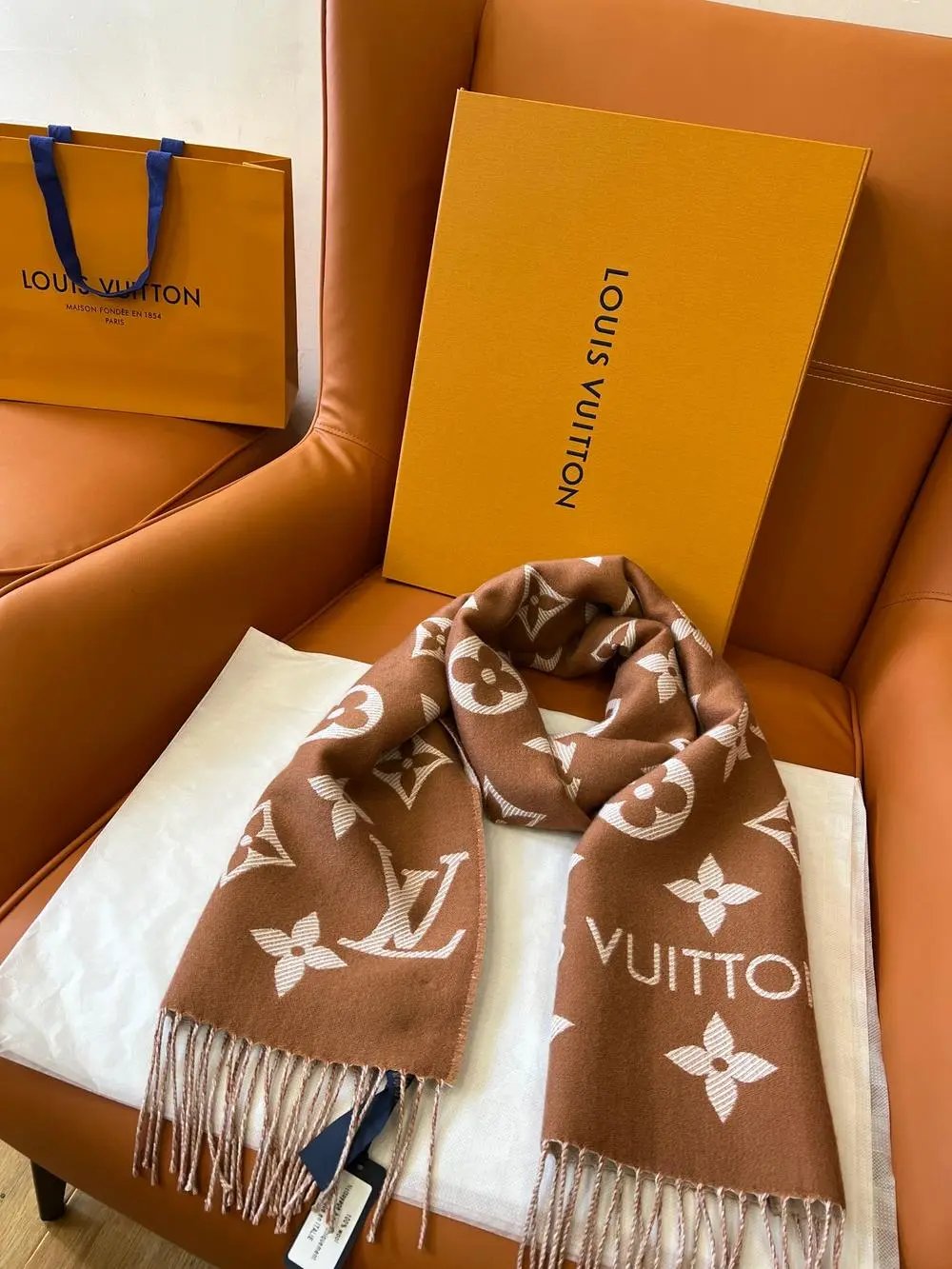 Louis Vuitton Scarves Monogram Scarf image 9