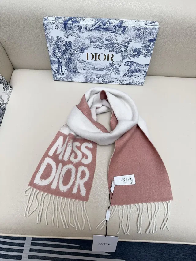Dior Scarves Oblique Monogram and Toile de Jouy Print product detail image 7