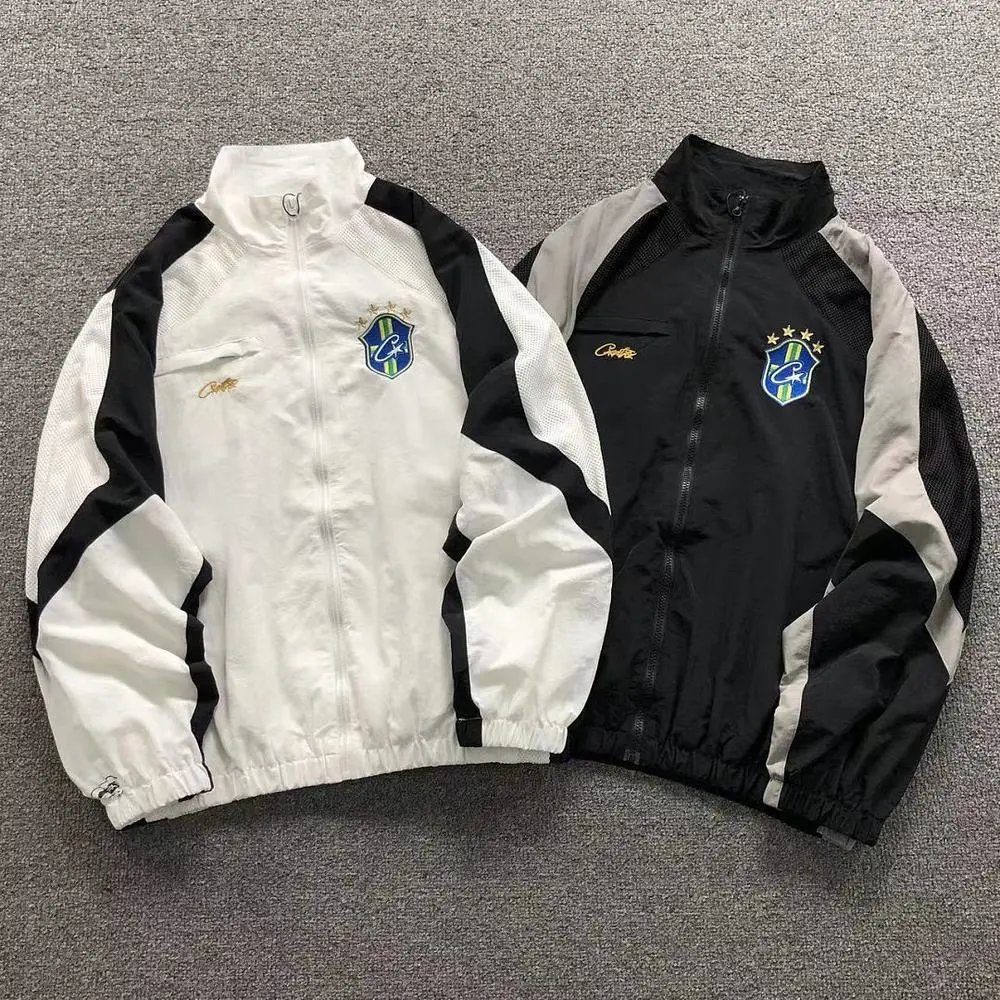 Corteiz Brazil color block track jacket — W2CFinds curated find