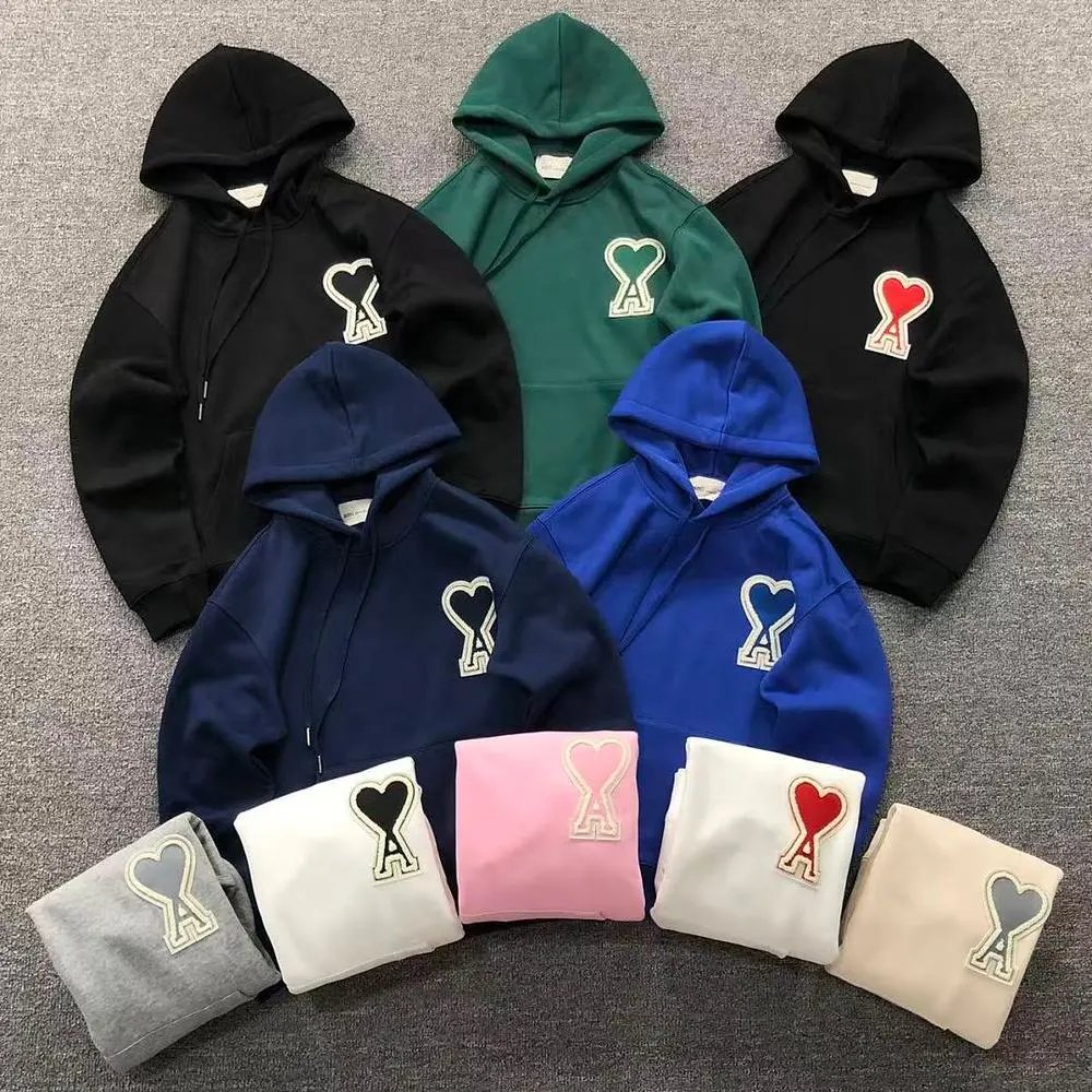 Ami heart logo hooded sweatshirt — W2CFinds curated find