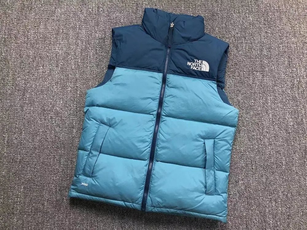 The North Face Vests 700-fill color-block puffer vest — Style 12