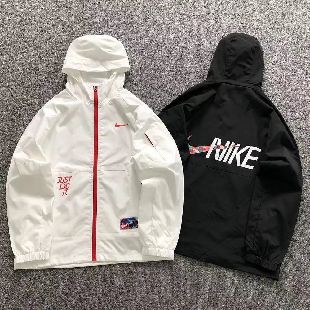 Nike big logo hooded jacket — W2CFinds curated find