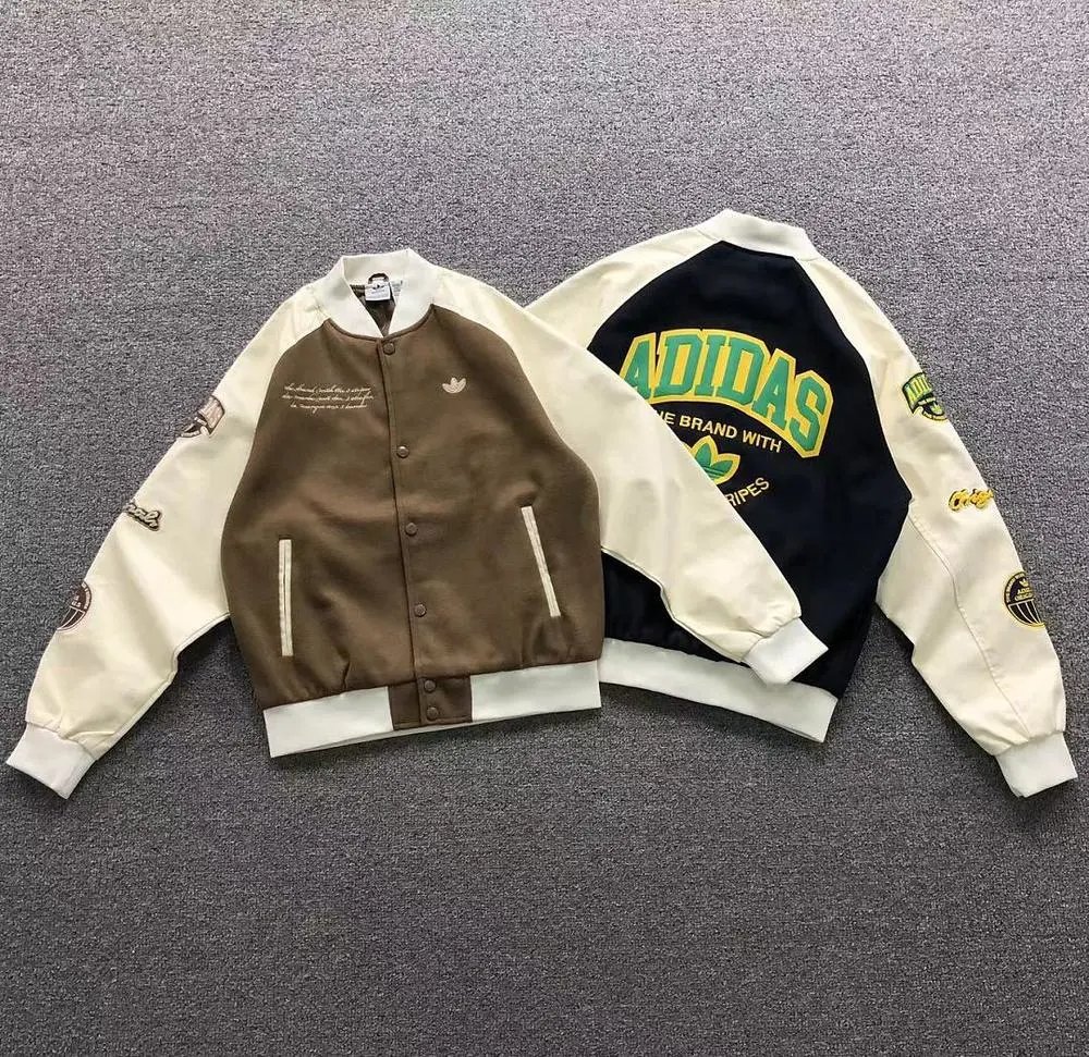 Adidas patch varsity jacket — W2CFinds curated find