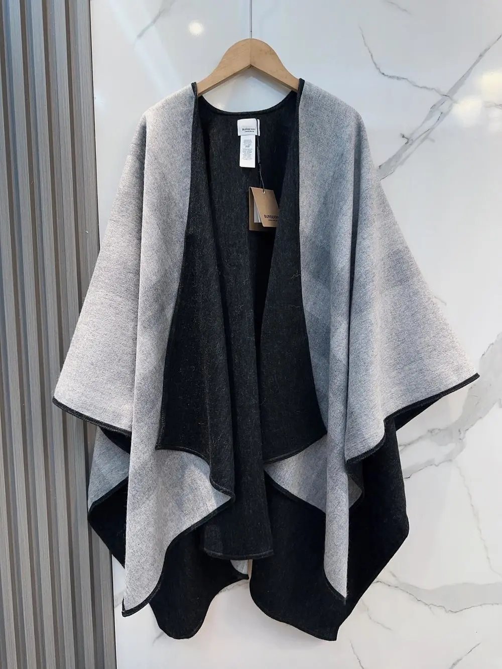 Burberry Scarves Plaid Fringed Scarf and Cape Shawl image 7