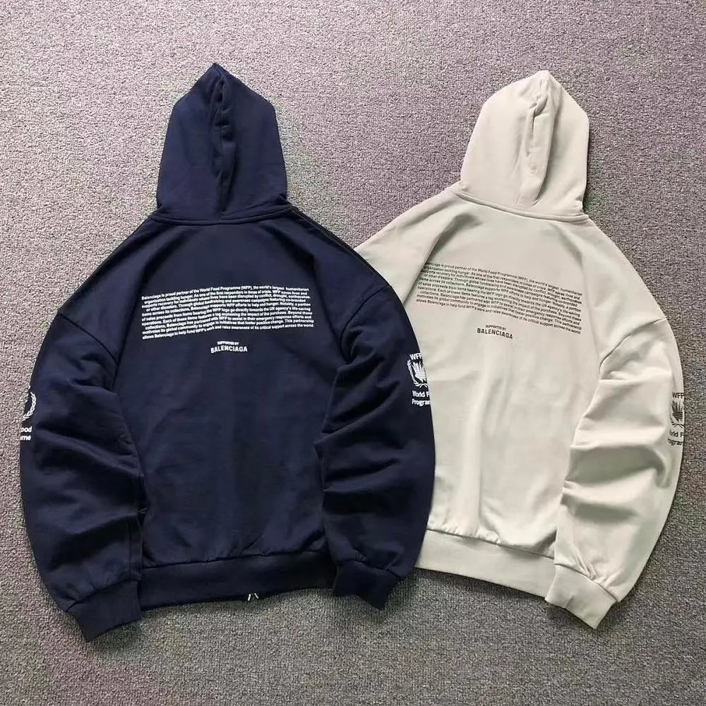 Balenciaga text print hoodie — W2CFinds curated find