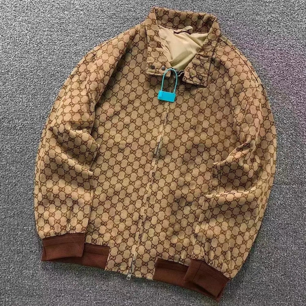 Gucci monogram stand collar jacket — W2CFinds curated find