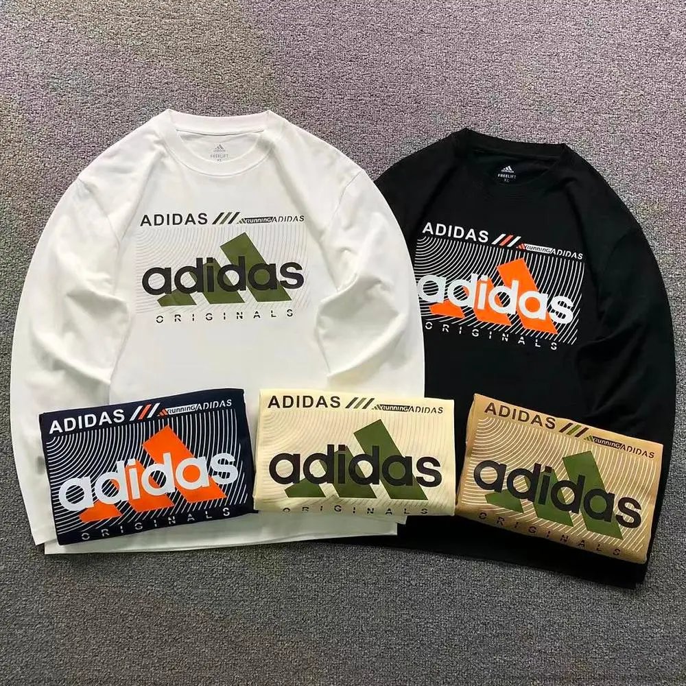 Adidas logo print long sleeve shirt — W2CFinds curated find