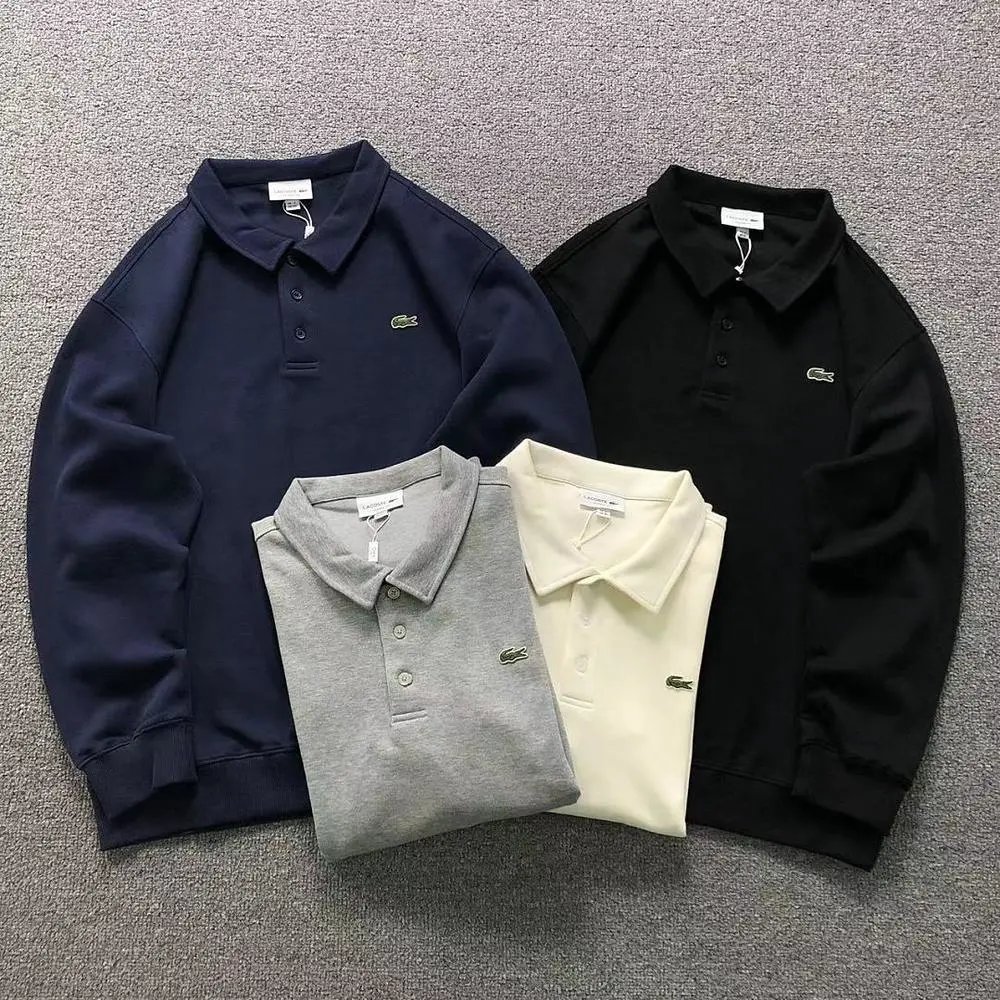 Lacoste long sleeve polo sweatshirt — W2CFinds curated find