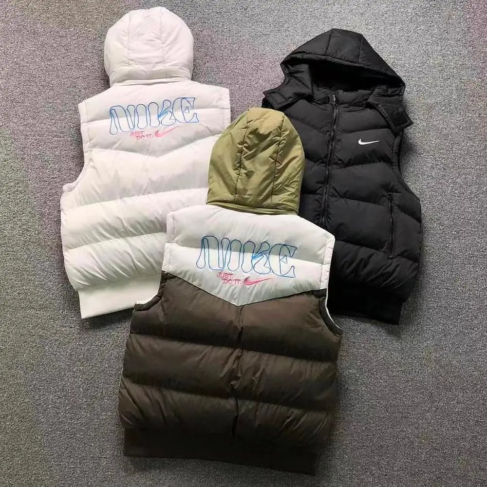 Nike hooded cotton vest — W2CFinds curated find