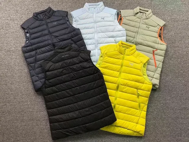 Arc'teryx Vests Quilted stand-collar puffer vest product detail image 1