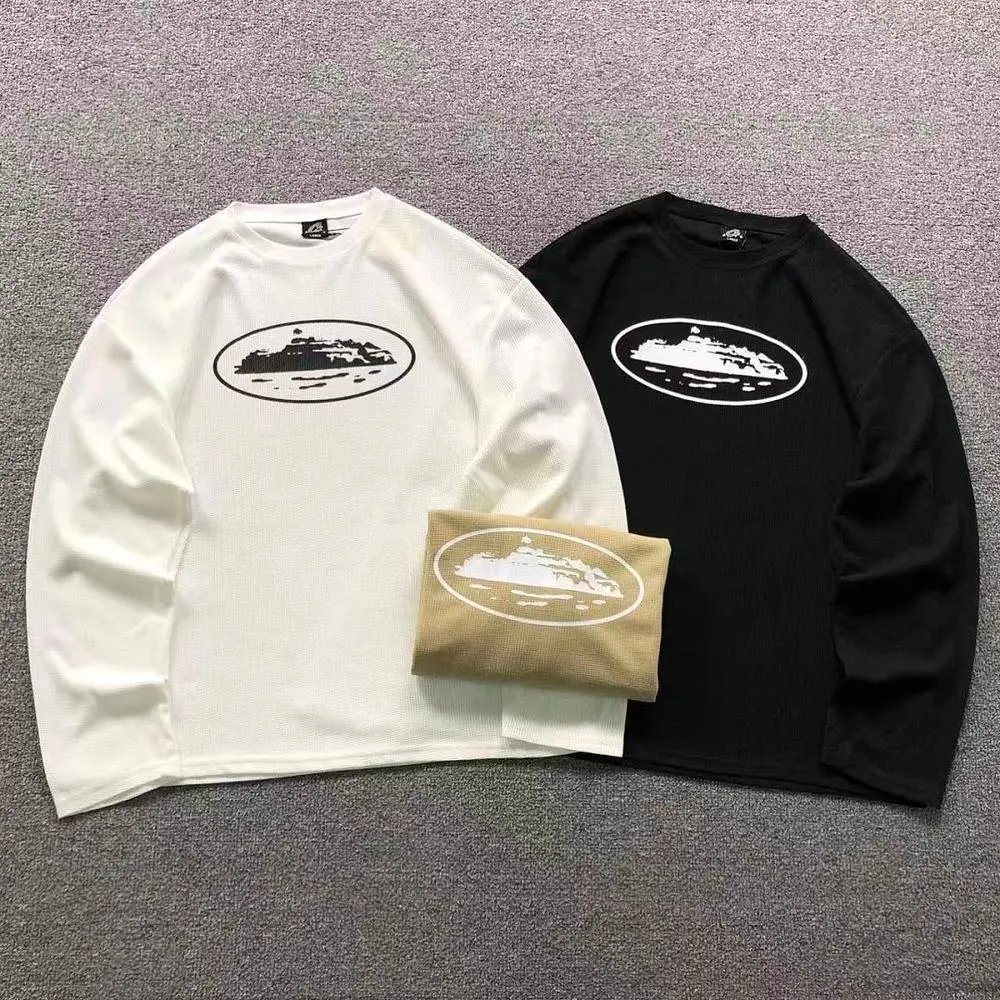 Corteiz island logo waffle long sleeve shirt — W2CFinds curated find