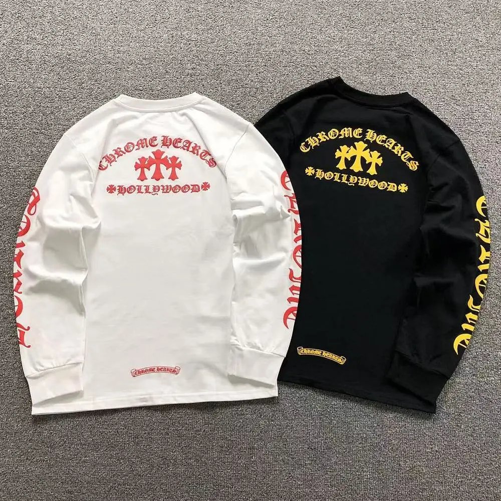 Chrome Hearts cross print long sleeve shirt — W2CFinds curated find