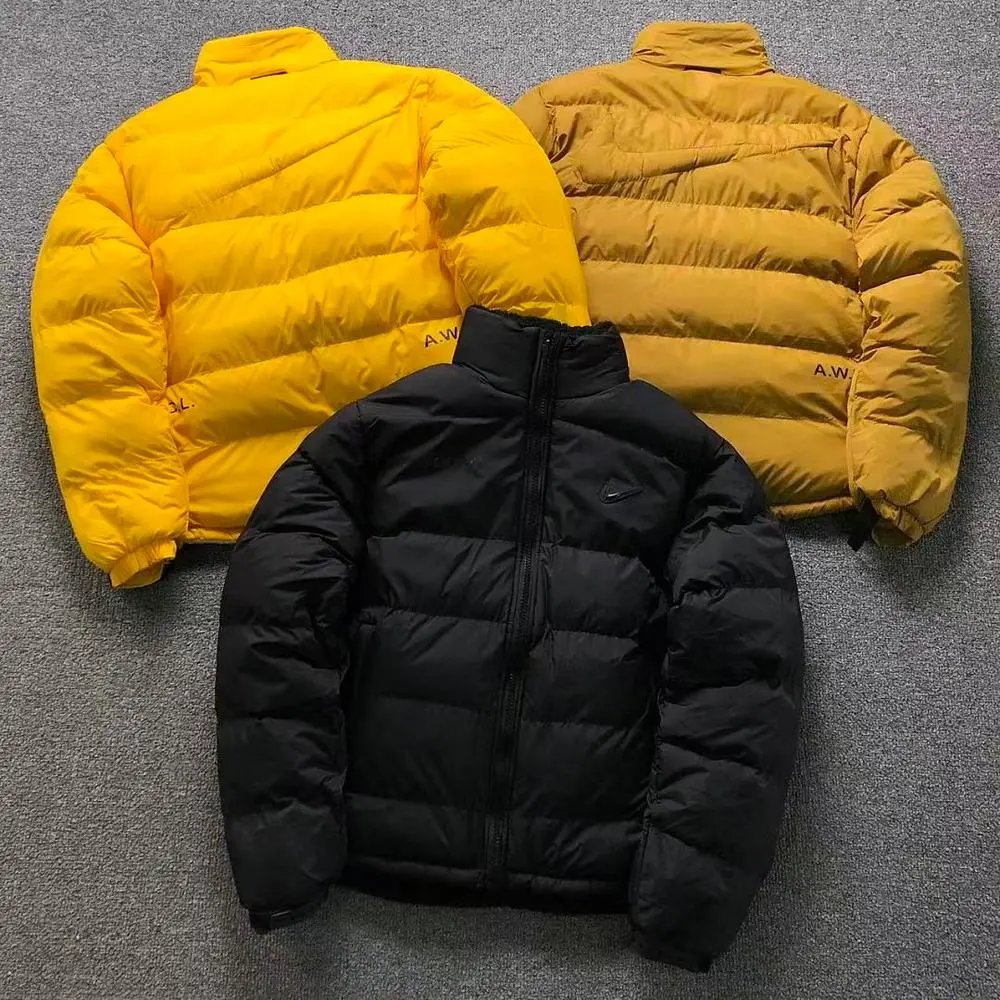 Nike stand collar cotton jacket — W2CFinds curated find