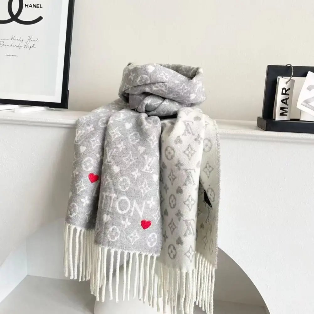 Louis Vuitton Scarves Fringed Monogram Scarf image 8