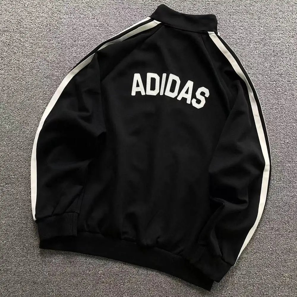 Adidas three stripes back logo track jacket — W2CFinds curated find