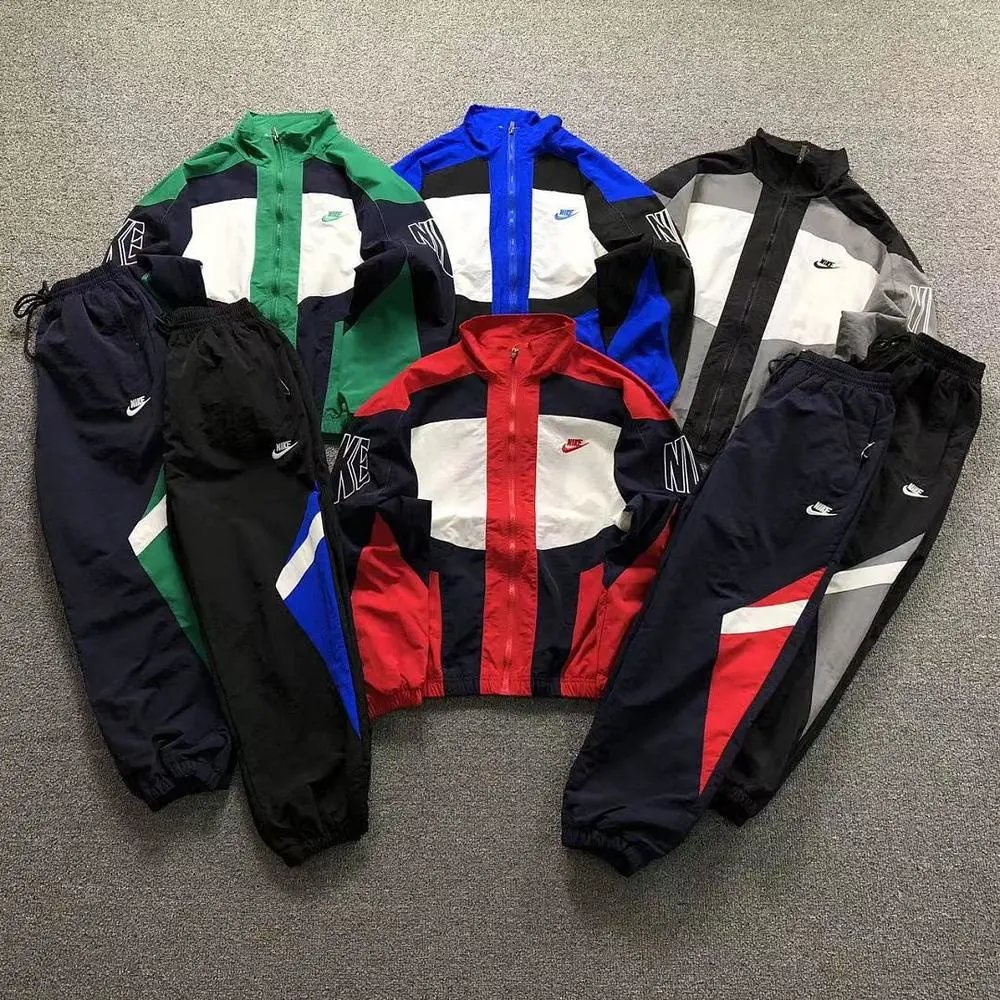 Nike color block vintage tracksuit set — W2CFinds curated find