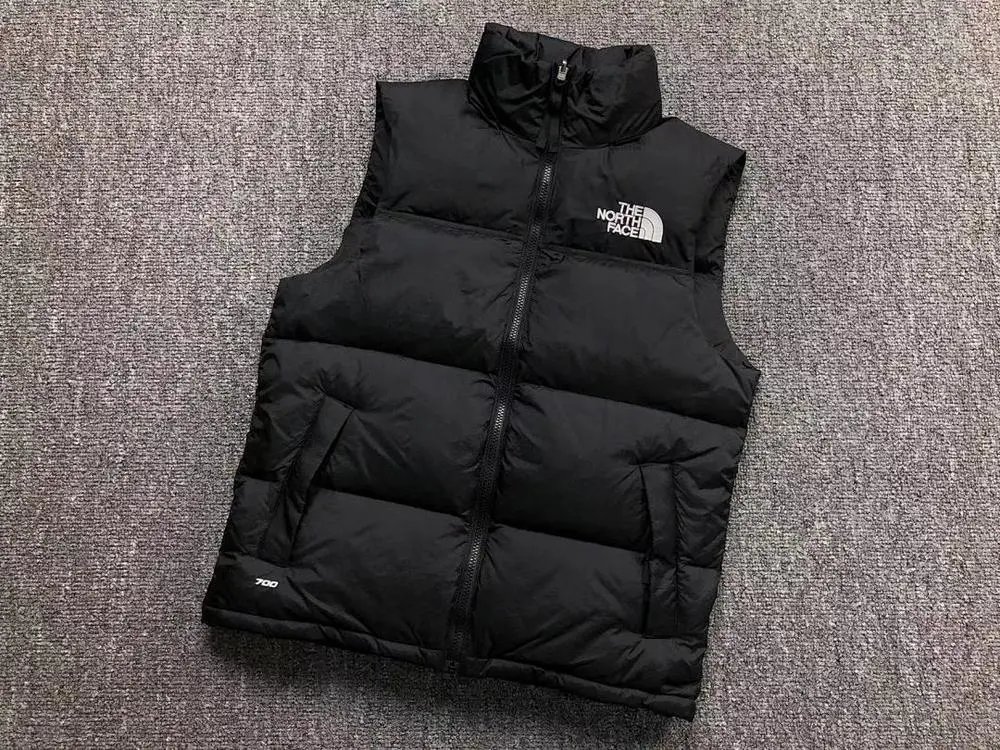 The North Face Vests 700-fill color-block puffer vest — Style 13