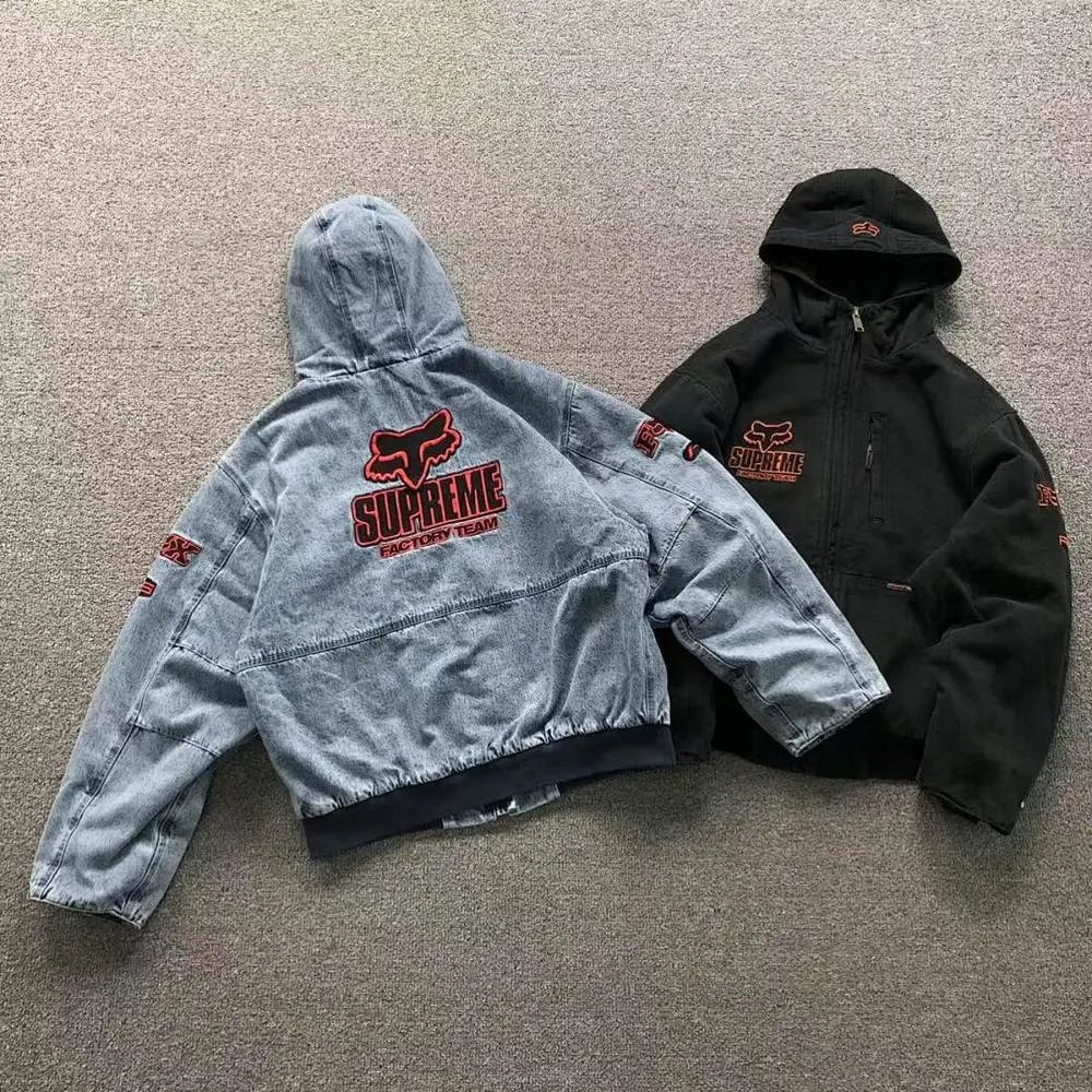 Supreme Fox Racing hooded jacket — W2CFinds curated find