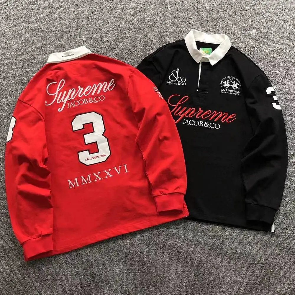 Supreme Jacob & Co rugby long sleeve shirt — W2CFinds curated find