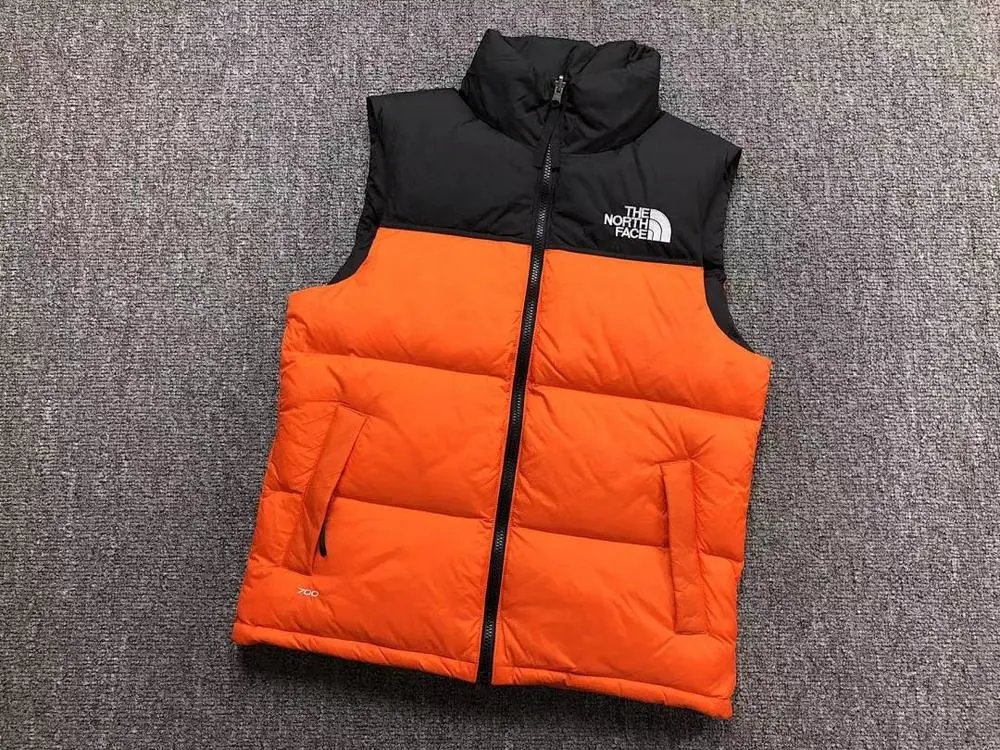 The North Face Vests 700-fill color-block puffer vest — Style 9