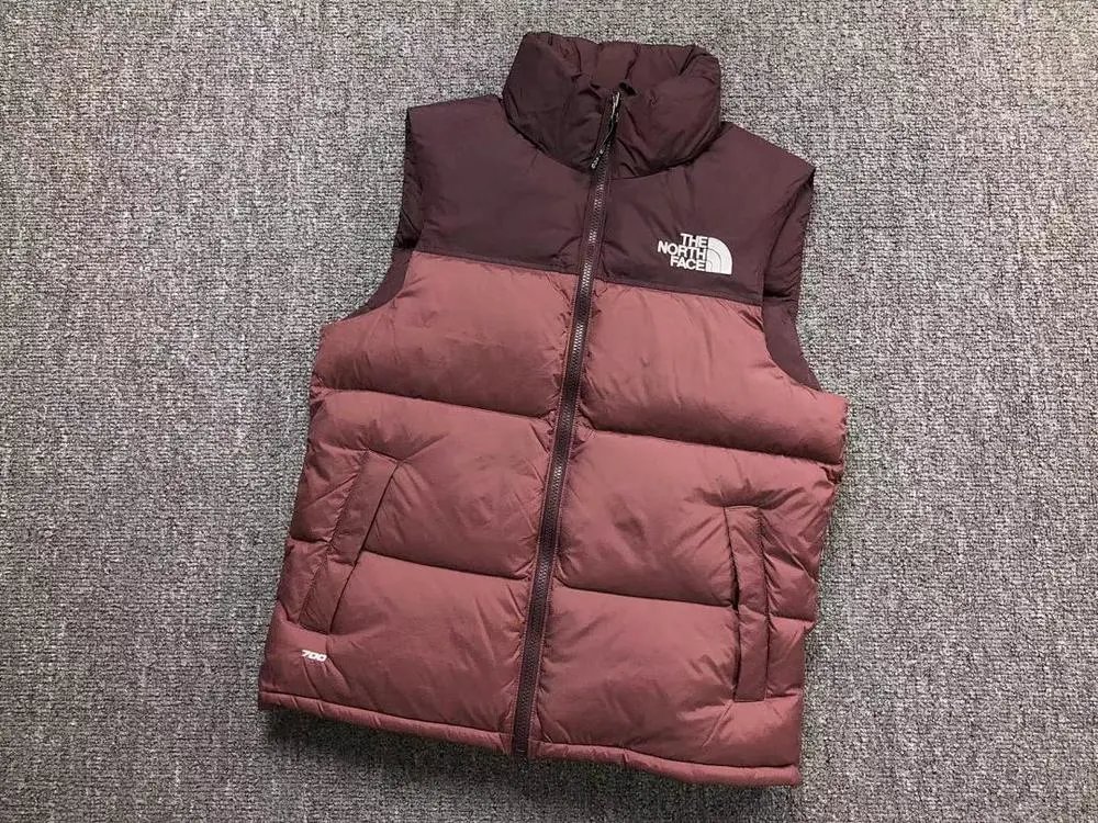 The North Face Vests 700-fill color-block puffer vest — Style 3