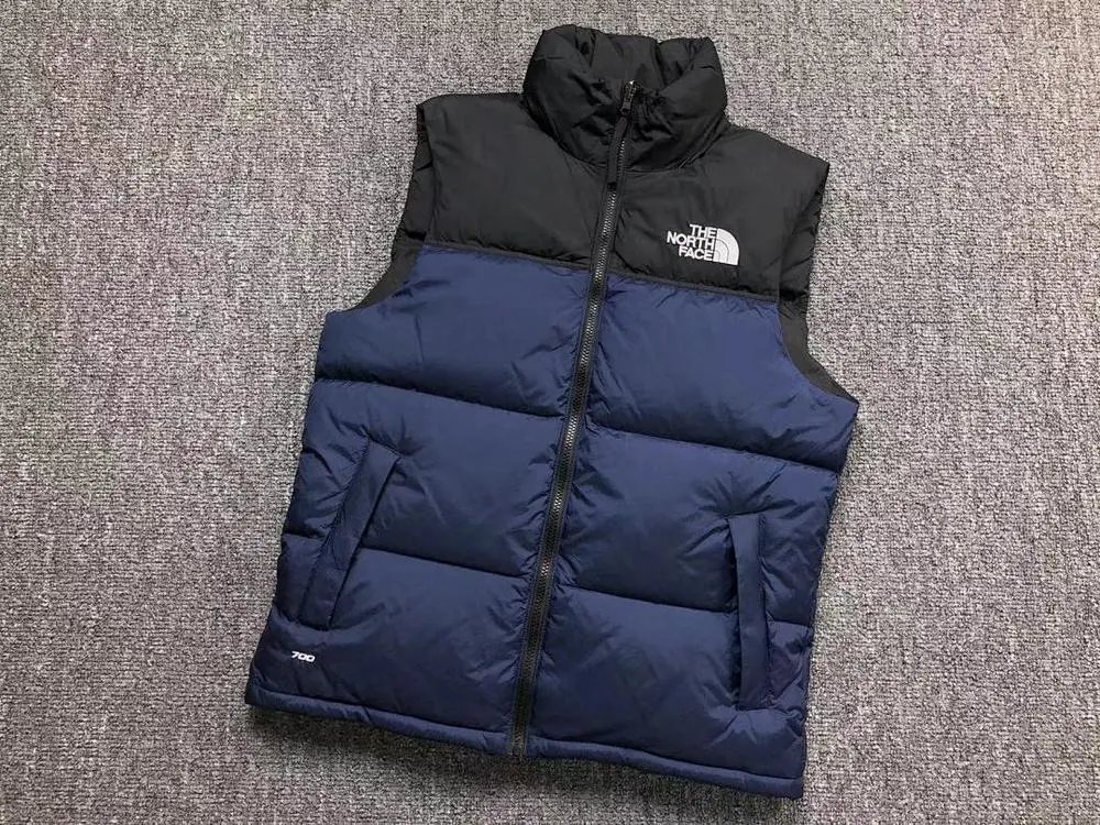 The North Face Vests 700-fill color-block puffer vest — Style 11