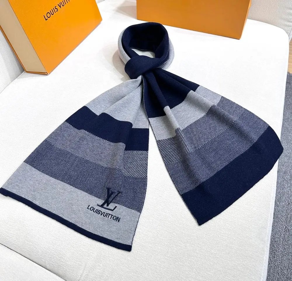 Louis Vuitton Scarves Logo-patterned scarf image 4