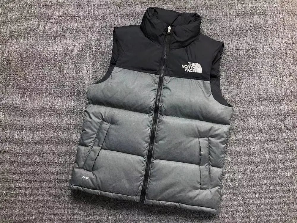 The North Face Vests 700-fill color-block puffer vest — Style 2