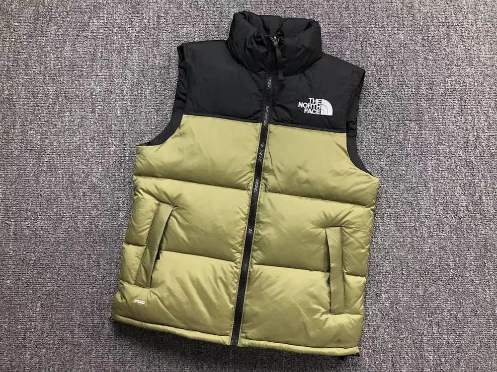 The North Face Vests 700-fill color-block puffer vest — Style 10