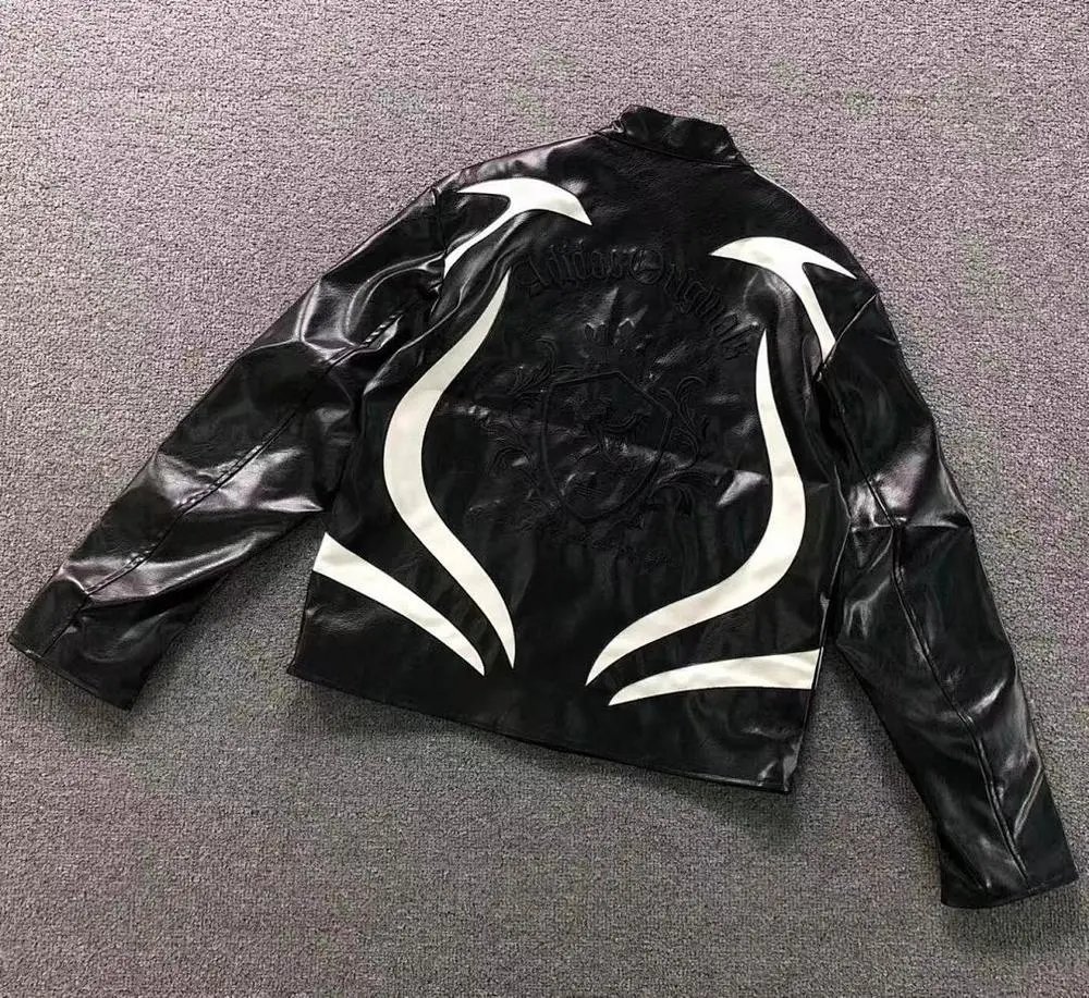 Adidas Originals leather jacket — W2CFinds curated find